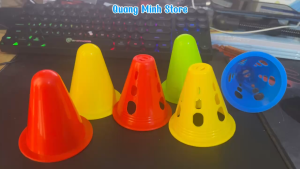 [C8]Cốc tập trượt patin nấm lùn chướng ngại vật tập luyện thể thao cao 8cm