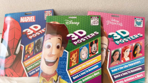 Desain Seni Anak: Poster Disney 3D & QR Code Untuk Seni Dinding