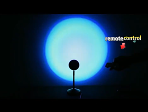 SOHO Sunset Lamp RGB Room Light Rainbow Lamp With Remote 16 Colors Lights Decoration for Bedroom Party Living Room