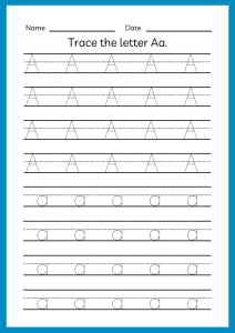 Pre-school Activity Workbook A4 Size