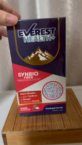 Everest Health Plus Synbio Fiber กลิ่นลิ้นจี่ 1กล่องมี 7 ซอง ระบบขับถ่าย
