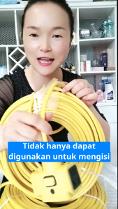 Soket Kabel Extension Cord Extra-long Plug-in Strip 5M/10M/20M/30M Electric Super Panjang Extra-long Plug-in Strip Electric Vehicle Charging Extension Cord Socket