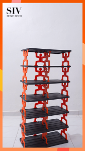 SIV Stackable Shoe Rack Multi-Layer Shoe Storage Rack Portable Shoe Shelf Rack 鞋架