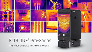 FLIR ONE PRO Thermal Imager Industrial PCB Floor Heat Pipe Detection Infrared Thermal Camera for Phone Android / IOS