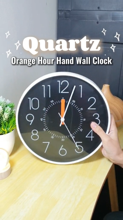 Quartz Wall Clock Various Designs and Sizes Gold Mind Everyday