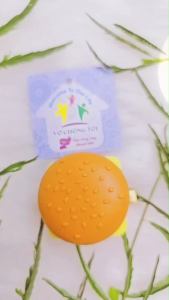 Kẹp tóc mái bánh hamburger siêu ngộ nghĩnh kẹp tóc nữ Hàn Quốc cute phụ kiện tóc bé gái - thương hiệu VỢ CHỒNG TÔI