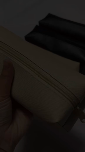 Tempat pensil bahan kulit/ Pencil case korean style aesthetic