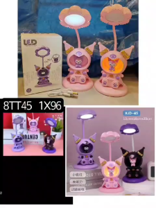 Multipurpose Kuromi LED Desk Lamp Meja Lampu Kuromi