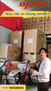 Máy rửa vệ sinh xe ô tô xe máy 3Kw 4HP 380V DT-3015T4. Máy phun xịt áp lực mạnh hàng siêu thông minh.