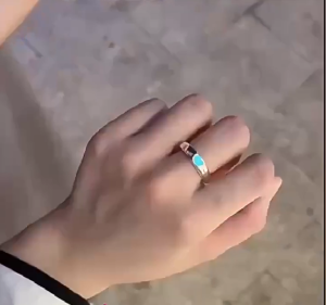 แหวนคู่ สำหรับแฟน ของขวัญวาเลนไทน์  พร้อมส่ง