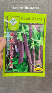Hạt giống Đậu Hà Lan ngọt quả tím - Gói 20 hạt - Tỉ lệ nảy mầm >80% - Nội địa Trung