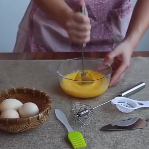 GO511 Hand Mixer Manual / Pengocok Telur Adonan Otomatis 360 derajat