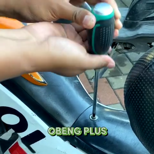 ISKU Obeng Set 2pcs Magnetik Chrome Vanadium Alat Perkakas Screwdriver