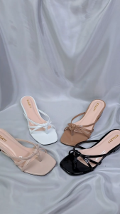 SANDAL WANITA HEELS CANTIK OOTD FASHION WANITA KEKINIAN EMPUK DAN RINGAN HARGA TERMURAH BISA COD