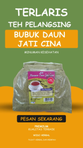 Termurah Bubuk Daun Jati Cina 1000 gr Asli Good Quality