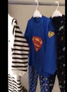 Piyama Anak Baju Anak Set Lengan Panjang Celana Panjang Katun Halus 1-5 tahun