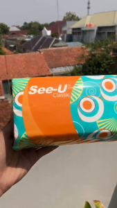 Tissue See-U Classic 250 Sheets 2ply Facial Tissue Tisu Wajah | Tisu See U 250 Lembar