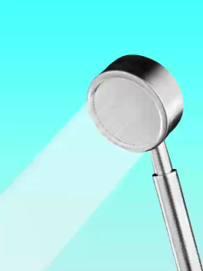 ฝักบัวแรงดันสูง ฝักบัวสแตนเลส 304 พร้อมสายฝักบัว แรงดันสูงพิเศษ ติดตั้งง่าย ช่วยประหยัดน้ำ