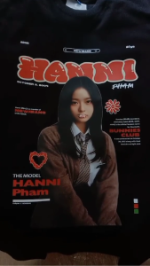 [RiseUp Story] T-SHIRT KAOS KATUN DISTRO MURAH PRIA WANITA BAJU K-POP HANNI DANIELLE MINJI HAERIN HYEIN NW-JNS MEMBER