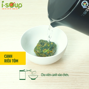 Canh riêu tôm ăn liền I-Soup 42g (túi 06 viên)- Viên Súp Sấy Thăng Hoa Sản Phẩm Ăn Liền Tiện Lợi Hương Vị Tự Nhiên Tươi Ngon - Lazada