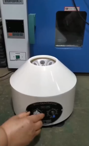 800D Electric Centrifuge Machine Lab Laboratory Medical Liquid Separate with Timer and Speed Control