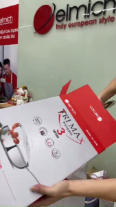 Chảo Xào Inox 3 Lớp Liền Đáy Elmich Trimax EL-3796 (Size 26cm - Có Vung Kính)