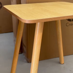 OSUKI Wooden Sofa Bedside Coffee Table