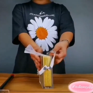 บล็อกแพ็คข้าวสาร+ไม้ดันข้าว บล็อกแพ็ค กล่องแพ็คข้าวสาร มีหลายขนาดให้เลือก