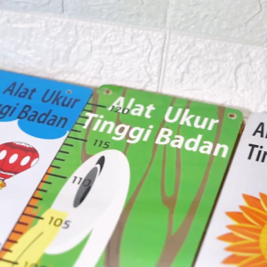 Alat Ukur Tinggi Badan Anak-Anak / UD BAROKAH ALAT PERAGA TK & APE - UD