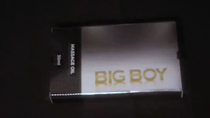 BIGBOY MASSAGE OIL penis enlarger 30ml for penile enlargement with Jelqing device