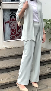 Personal Nice - Kardigan Wanita Lengan Panjang Polos Lasha Cardigan