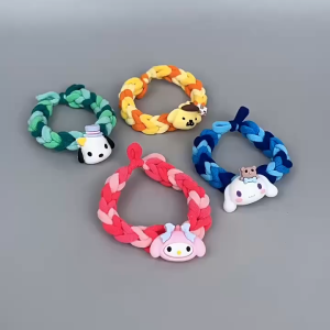 Gratis Semua - Ikat Rambut Boneka Lucu / Cute Colourful Hairties / Karet Rambut Warna Warni