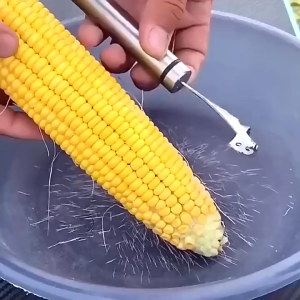 【K-Home】Corn Plane Peeler Stainless Steel Corn Peeler Stripper Thresher Peeler Shucker Remover Cob Kernels Cut Cutter