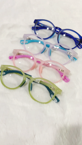 ALP แว่นกรองแสงสีฟ้า Fresh and Sweet Style แว่นสำหรับเด็ก อายุ 4-12 ปี กรอบ TR90 รุ่น KB0002