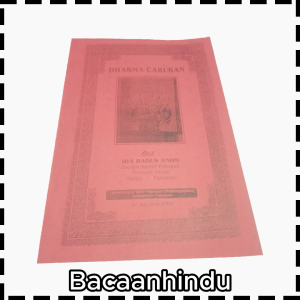 Buku Darma Dharma Caruban Agama Hindu Ida Bagus Anom