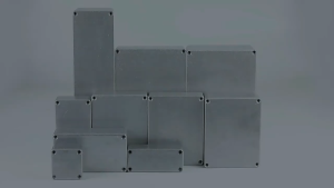 Kotak Casing Aluminium Metal Stomp untuk Pedal Efek Gitar