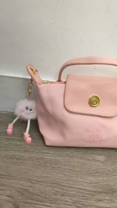 Tas Selempang Wanita Import Kulit Pu Tas Tenteng Mini Ada Gantungan Slingbag Cewek 83601 3601 72077 62286