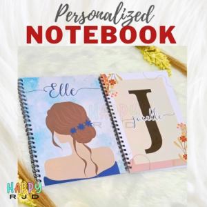 Personalized Notebook (Spring Notebook)