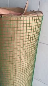 ( Khổ cao 50cm x dài 30m ) Cuộn lưới sắt bọc nhựa Xanh vây gà vịt  làm chuồng nuôi động vật thú cưng