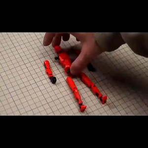 TWH DUMMY FIGURE KIT 3D FULL ARTIKULASI SENDI Multi Joint Moveable Action Figures BISA DIGERAKKAN MAINAN HOBI & KOLEKSI