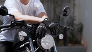 【Local Delivery M/XL】ROCKBROS Cycling Gloves Anti-Collision Shockproof Motorcycle Gloves Breathable Anti-Slip Full Finger Bike Gloves