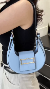 FURONG CHAOBAO กระเป๋าสะพายไหล่ กระเป๋าถือ หนัง PU สไตล์ลําลอง