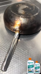 INSTAN Pembersih Teflon Wajan Oven Logam Stainless Steel Dapur Kerak