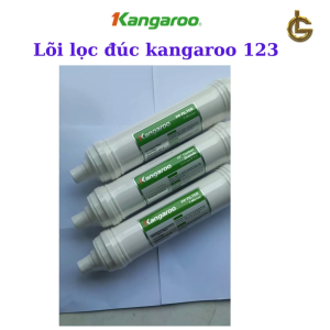 bộ lõi lọc nước T33 SỐ 1-2-3 Kangaroo đúc liền dùng cho model KG10A4VTU KG100HK KG100ES KG100EO KG10A4
