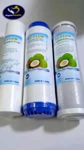 Bộ lõi 123 Đài Loan KC-Flow 10 inch gồm 3 lõi (PP-UDF-CTO)