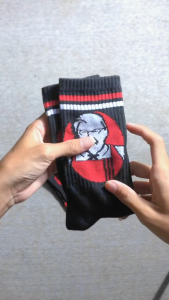 Kaos Kaki Oldschool Motif Skate Merk Panjang Premium - Hosela Project
