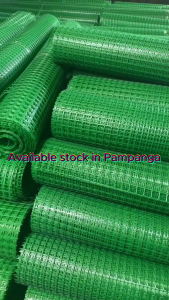 Green 1/2 Inch Mesh Plastic Fence Screen for Poultry Chicken Rabbit & Garden Barrier