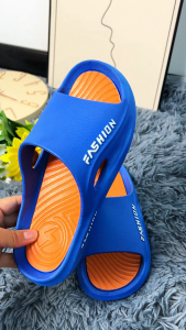 รองเท้าแตะผู้ชายฤดูร้อน 2024 ระบายอากาศดี พื้นหนานุ่ม กันลื่น ใส่สบาย สำหรับชายหาด-ออกกำลังกาย แถมฟรีส่งด่วน รองเท้าไปทะเล