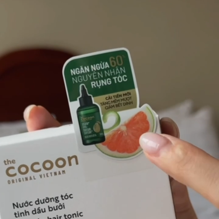 Nước dưỡng tóc tinh dầu bưởi Cocoon 140ml