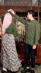 BAJU DRESS REMAJA / WANITA GAMIS PESTA KONDANGAN ETHICA KAGUMI 266 OLIVIN